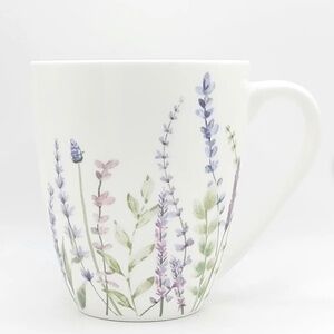 Lavender Watercolor 12 ox Coffee Mug